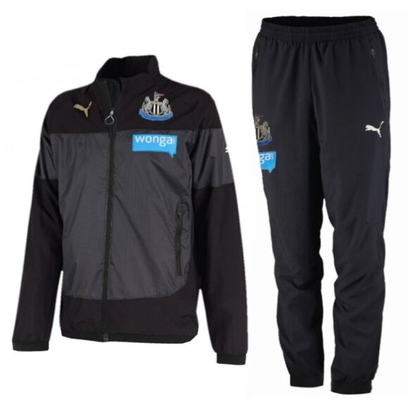 PUMA Newcastle United Presentation Jacket 2014/15 Season Sz 3XL Black - Picture 14 of 14